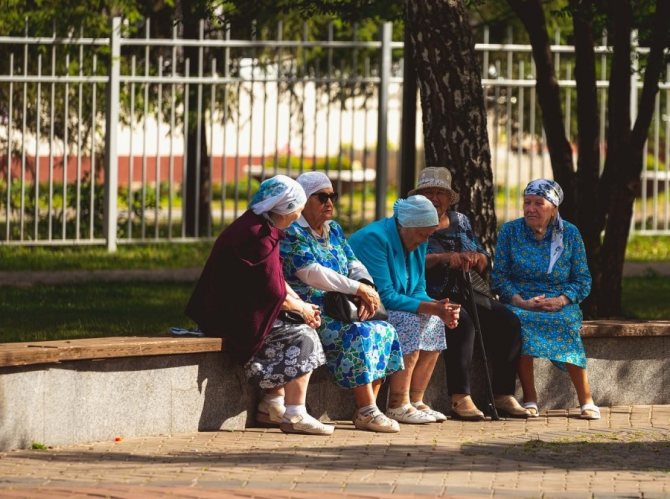 The number of pensioners in Russia now