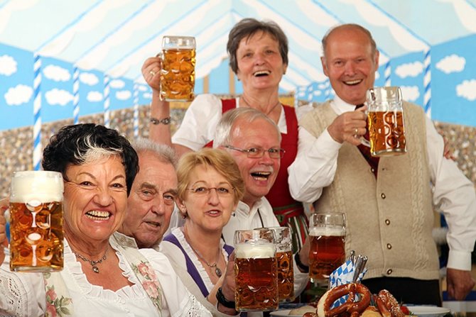 Pensioners in Germany